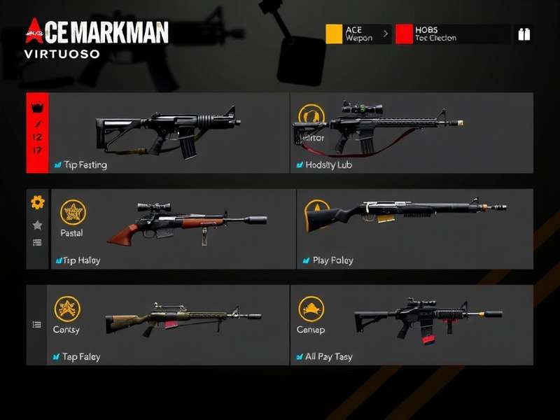Ace Marksman Virtuoso Weapons Collection